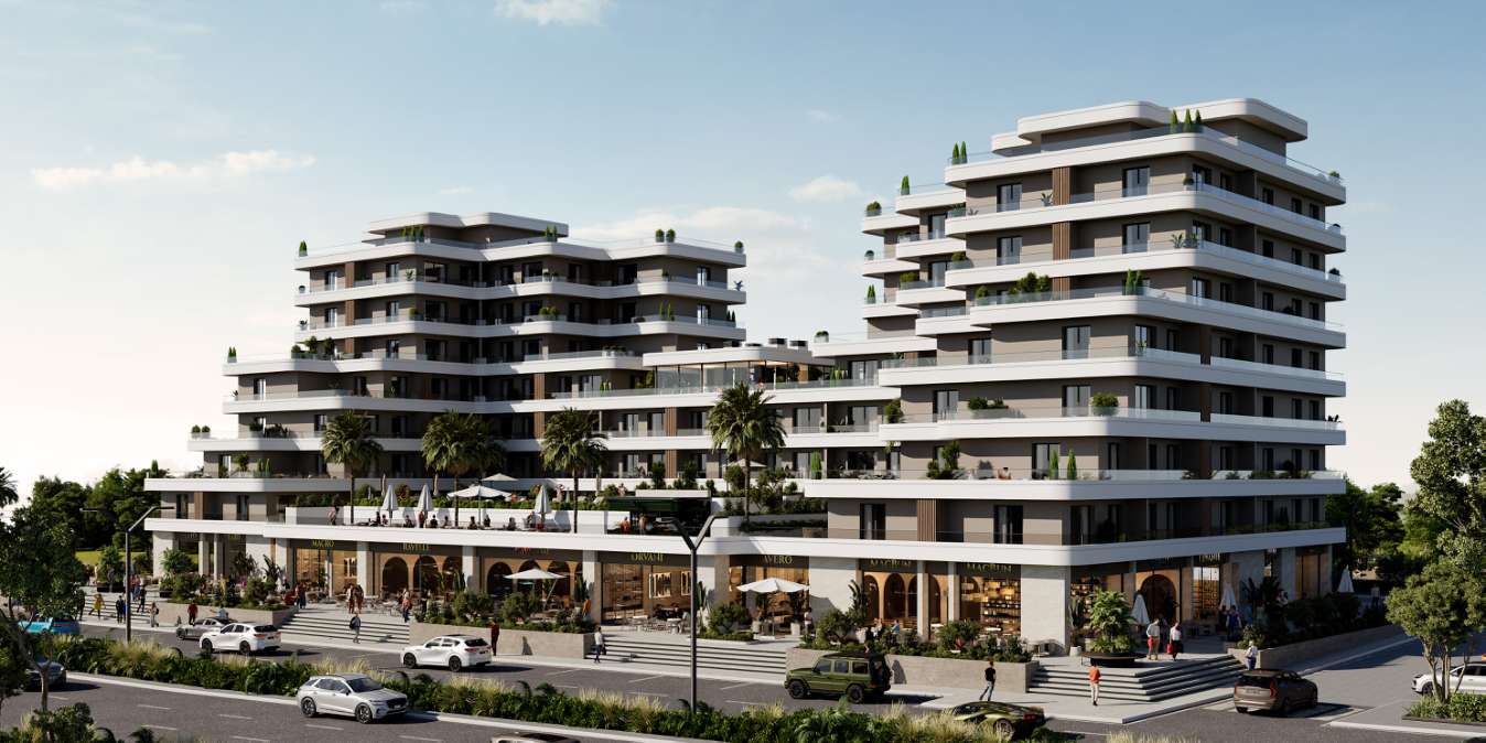 Rizmir Cadde cephe detayı — modern mimari tasarım